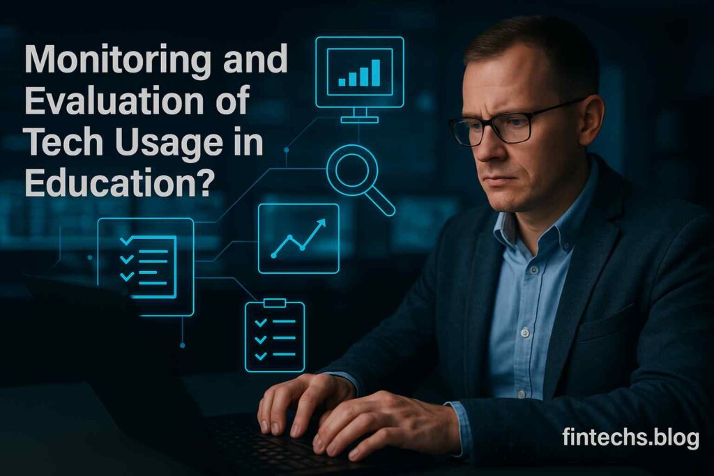 Monitoring and Evaluation of Tech Usage in Education
