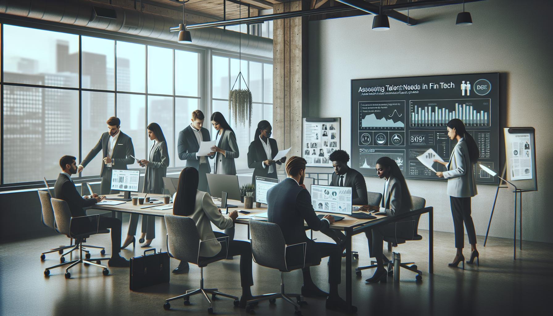 Evaluate the Sales Tech Recruiting Industries Company Talentfoot on Fintech 3 Assessing Talent Needs in the Fintech Sector