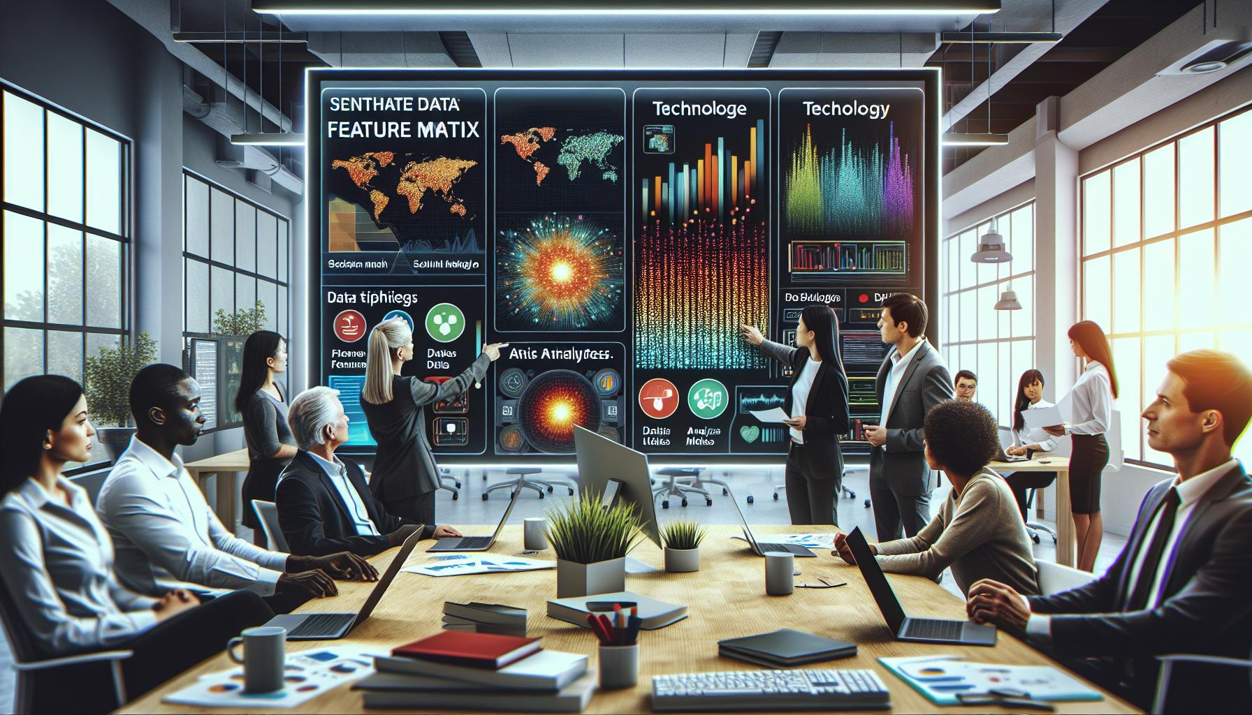 Comparing Synthetic Data Solutions: A Feature Matrix