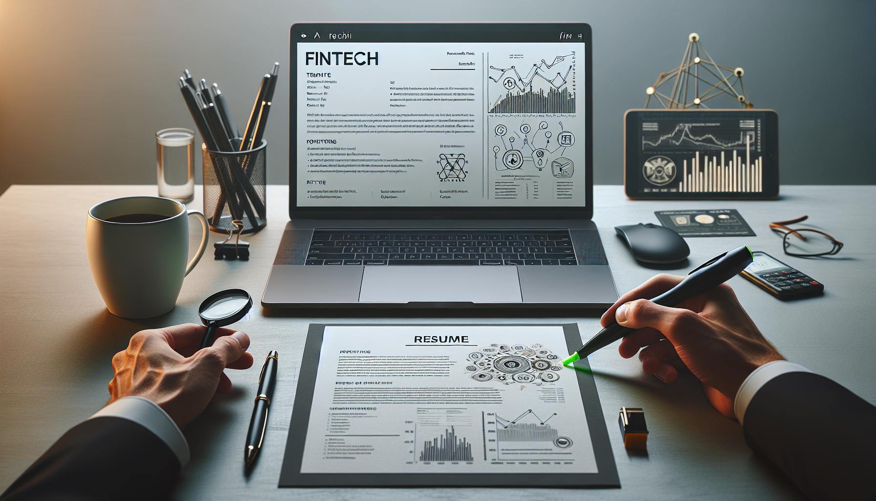 Crafting a Powerful Fintech Resume and Cover Letter